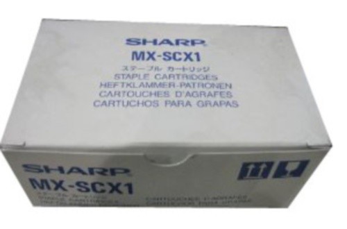 Sharp MX-SCX1 оригинальные скрепки ресурс печати - 3 * 5 000 шт