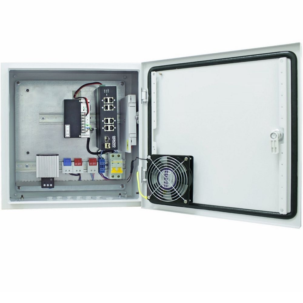 OSNOVO OS-44T1 Outdoor 8-port PoE Switch (SW-8091/IC) Gigabit Ethernet