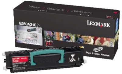 Lexmark E250A21E оригинальный лазерный картридж ресурс печати - 3 500 страниц, черный