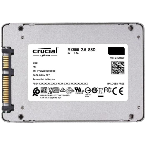 Накопитель 2.5" SSD SATA3 1000Гб Crucial MX500 ( CT1000MX500SSD1 )