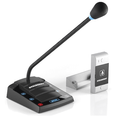 Дуплексное переговорное устройство «клиент-кассир» STELBERRY S-423