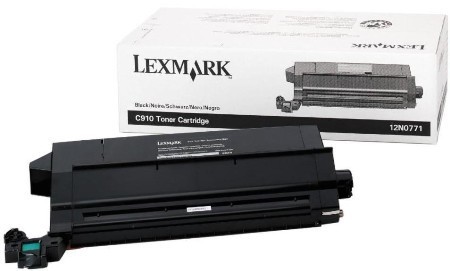 Lexmark 12N0771 оригинальный лазерный картридж ресурс печати - 14 000 страниц, черный