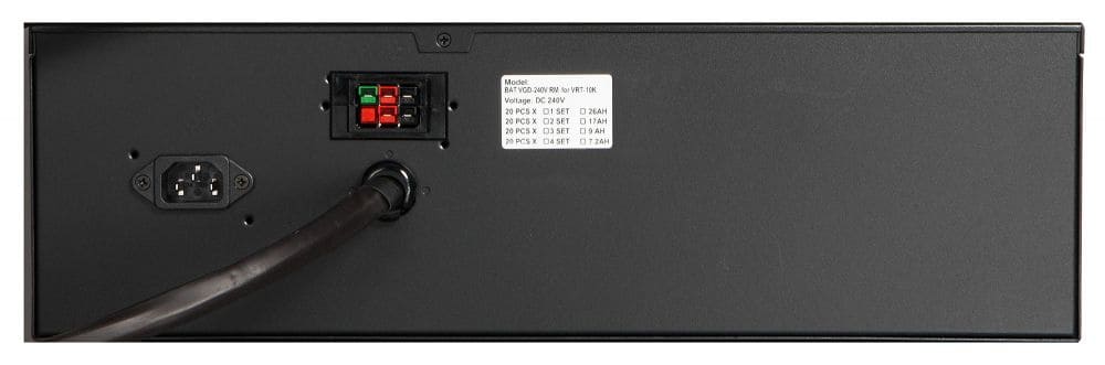 Дополнительный батарейный блок Powercom BAT VGD-240VRM 6K PDU W/O CH