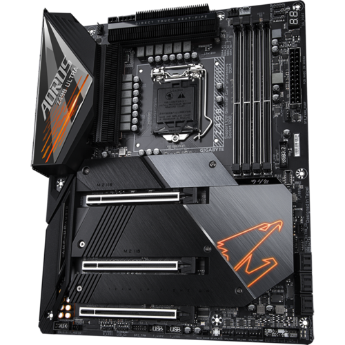 Материнская плата Gigabyte Z490 LGA1200 DDR4 ( Z490 AORUS Ultra ) ATX, Ret