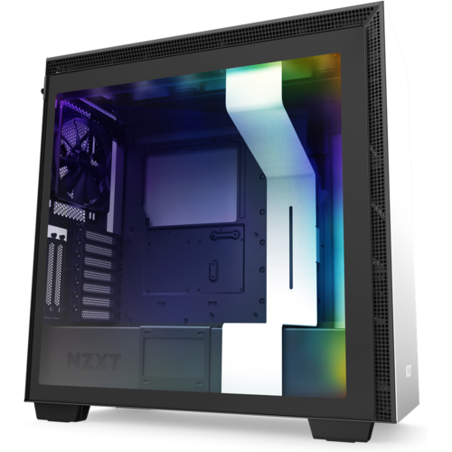 Корпус NZXT H710i ( CA-H710I-W1R ) White/Black