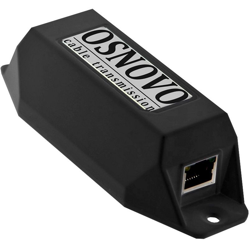 PoE удлинитель OSNOVO E-PoE/1 10M/100M Fast Ethernet до 500 м с питанием до 100 м