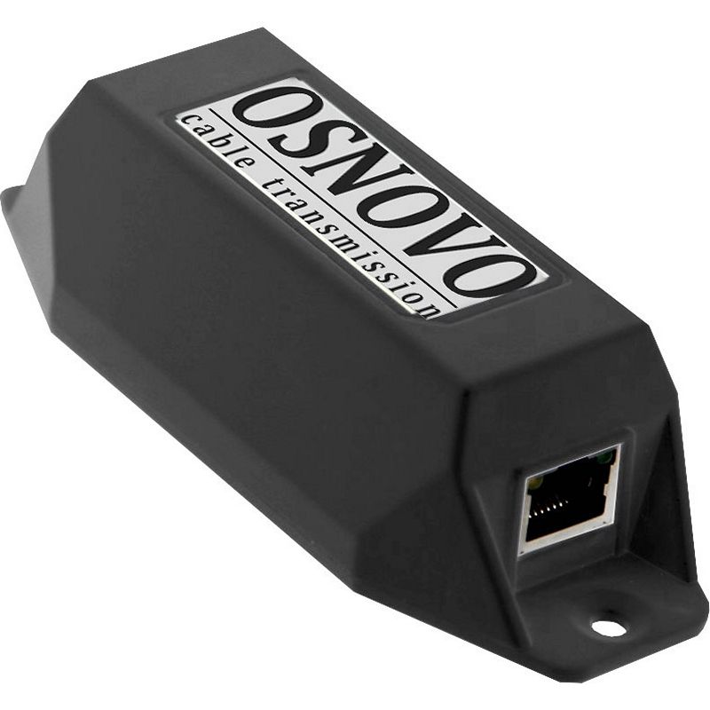 PoE удлинитель 10/100/1000M Gigabit Ethernet OSNOVO E-PoE-1G до 500м + питание на 100м