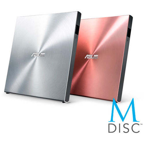 USB Optical Drive ASUS, Pink, SDRW-08U5S-U/PINK/G/AS DVD±R/±RW USB 2.0