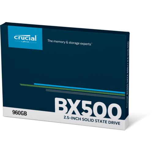 Накопитель 2.5" SSD SATA3 960Гб Crucial BX500 ( CT960BX500SSD1 )