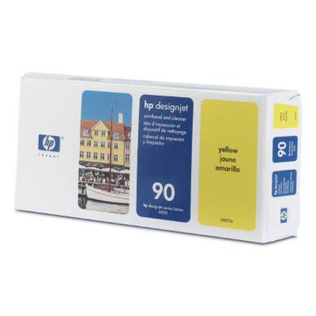 HP 90 Printhead Yellow | C5057A оригинальная печатающая головка, желтый