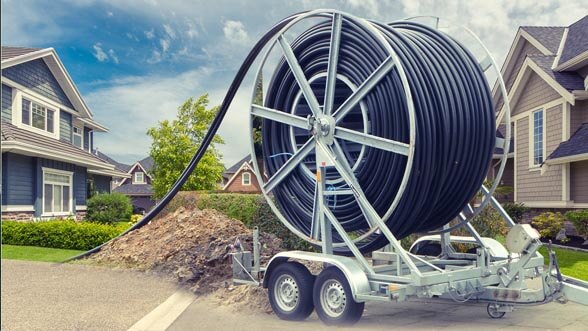 Ввод оптической линии со скоростью до 1000 Мбит/с