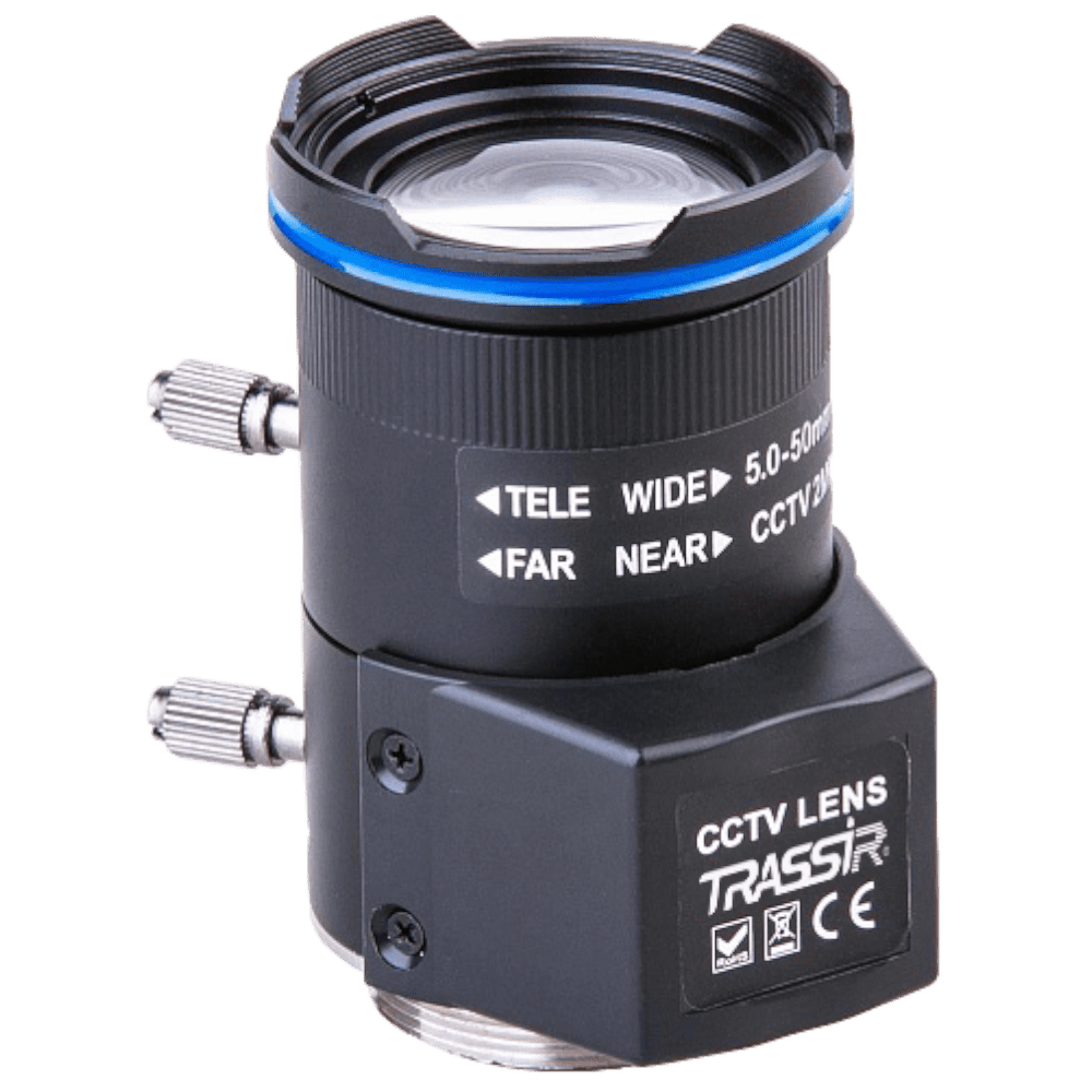 Вариофокальный 4 Мп объектив TRASSIR TR-L4M2.7D5-50IR с ИК-коррекцией