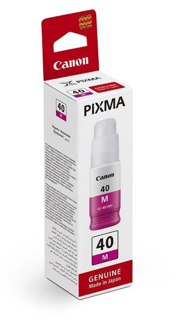 Canon GI-40M Ink Tank Magenta | 3401C001 оригинальные ink tank картриджи 7700 стр., пурпурный