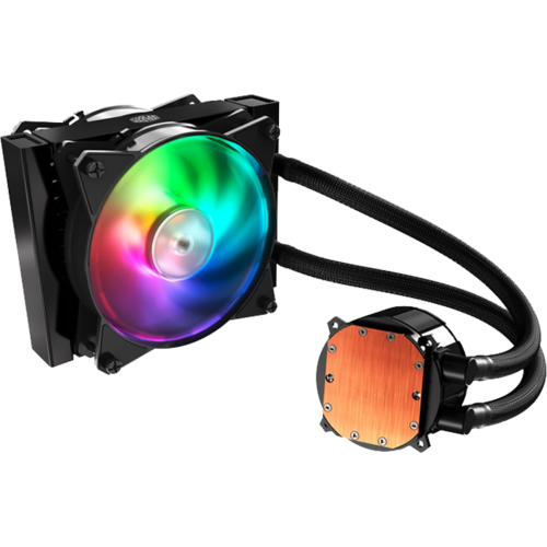 Водяная система охлаждения Cooler Master MasterLiquid ML120R RGB S775, S1150/1155/S1156, S1356/S1366, S2011-3, AM2, AM2+, AM3/AM3+/AM4/FM1, FM2/FM2+ ( MLX-D12M-A20PC-R1 )