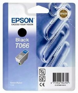 Epson C13T06614010 оригинальный струйный картридж ресурс печати - 220 страниц, черный