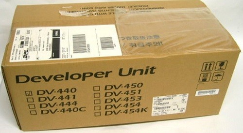 Kyocera DV-440 оригинальный узел проявки ресурс печати - 300 000 страниц, черный