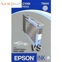 Epson T5645 Light Cyan | C13T564500 оригинальный струйный картридж 110 мл, светло-голубой