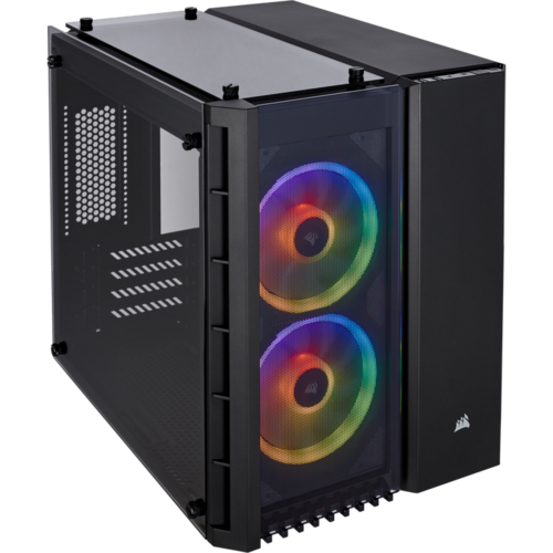 Корпус Corsair Crystal Series 280X RGB Tempered Glass без БП ( CC-9011135-WW ) Black