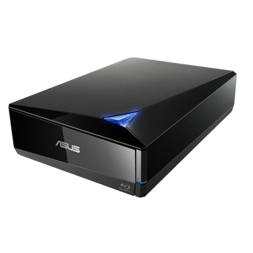 ASUS Blu-Ray ReWriter USB Optical Drive, Black, ( BW-12D1S-U/BLK/G/AS ) Retail