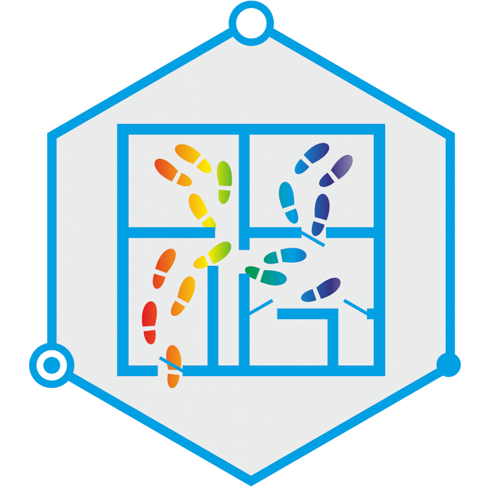 Мультикамерная карта движения людей TRASSIR Heat Map on Map
