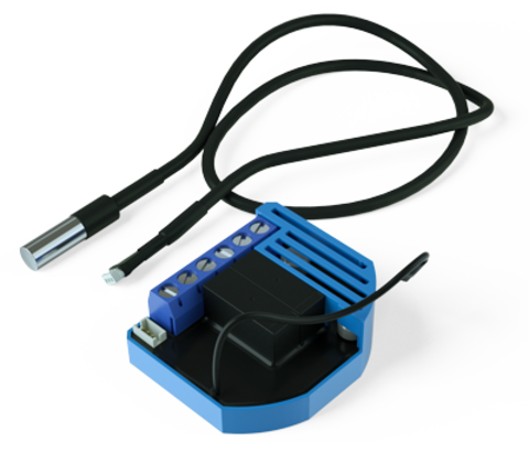 Встраиваемый модуль-термостат с сенсором для климатических устройств Qubino Heat&CoolThermostat