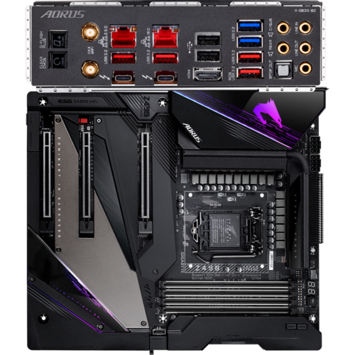 Материнская плата Gigabyte Z490 LGA1200 DDR4 ( Z490 AORUS Xtreme ) ATX, Ret