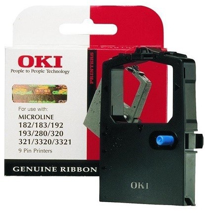 Oki 01108002/09002303 оригинальный матричный картридж ресурс печати - 3 000 000 знаков, черный