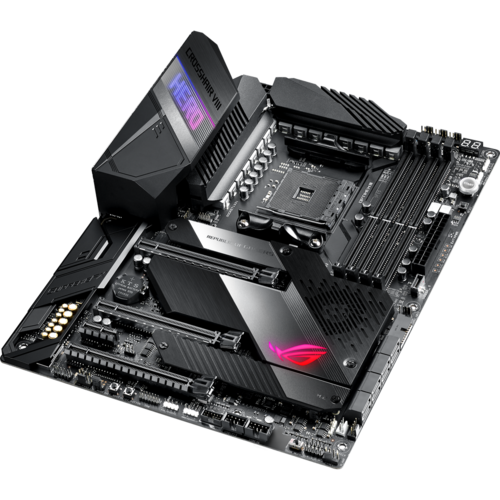 Материнская плата ASUS X570 AM4 DDR4 ( ROG Crosshair VIII Hero ) ATX, Ret