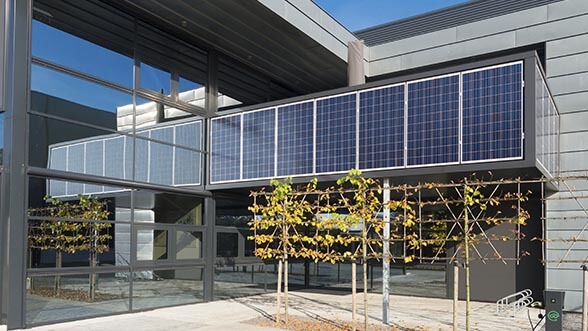 Резервная система с использованием солнечных панелей