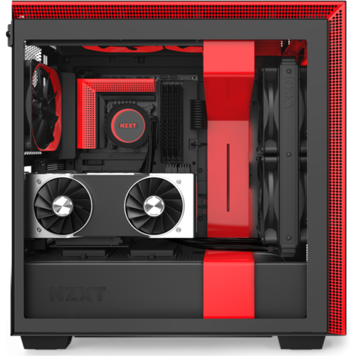 Корпус NZXT H710i ( CA-H710I-BR ) Black/Red
