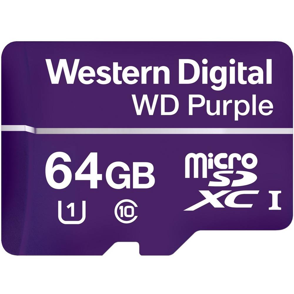 Карта памяти Western Digital WDD064G1P0A емкостью 64 Гбайт