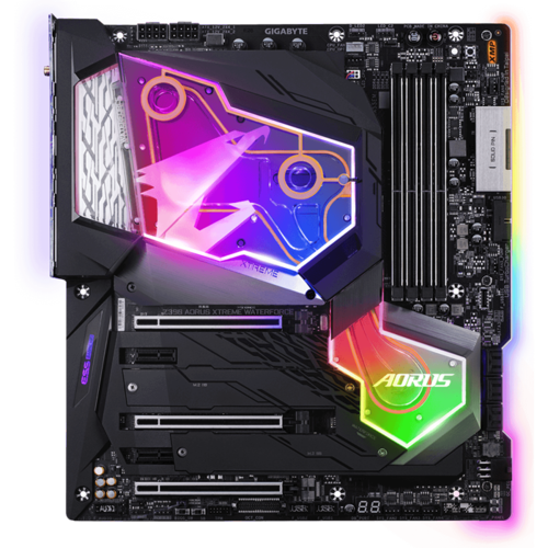 Материнская плата Gigabyte Z390 LGA1151v2 DDR4 ( Z390 AORUS Xtreme Waterforce ) ATX, Ret
