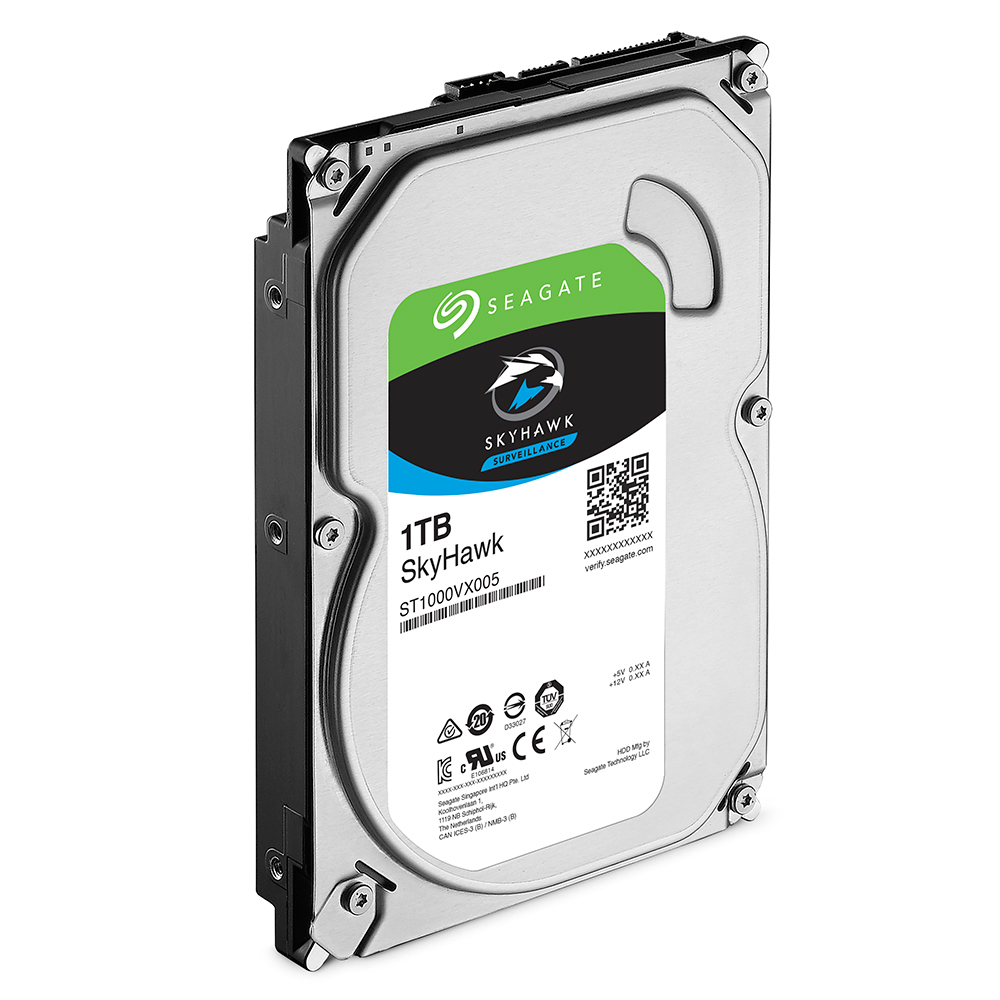 1 ТБ жесткий диск Seagate ST1000VX005 серии SkyHawk для систем видеонаблюдения