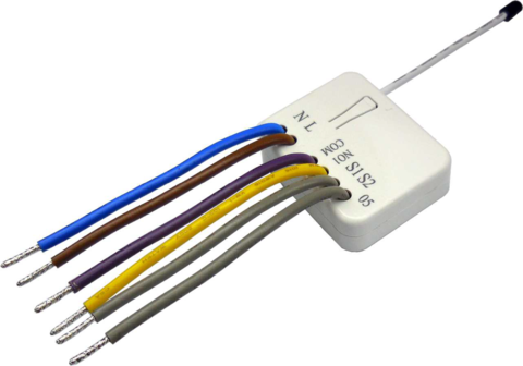 Встраиваемое одинарное реле Philio с сухими контактами