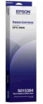 Epson C13S015384BA оригинальный матричный картридж ресурс печати - 15 000 000 знаков, черный