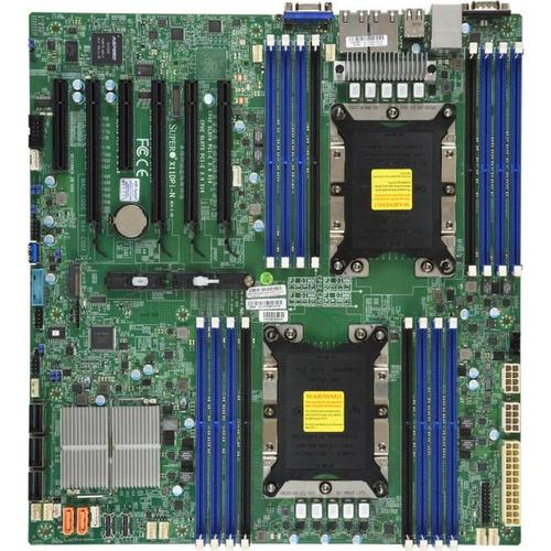 Серверная материнская плата Supermicro C621 S3647 EATX BLK MBD-X11DPI-N-B