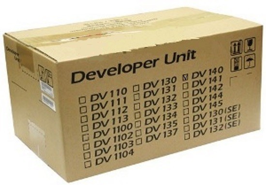 Kyocera DV-140 оригинальный узел проявки ресурс печати - 100 000 страниц, черный