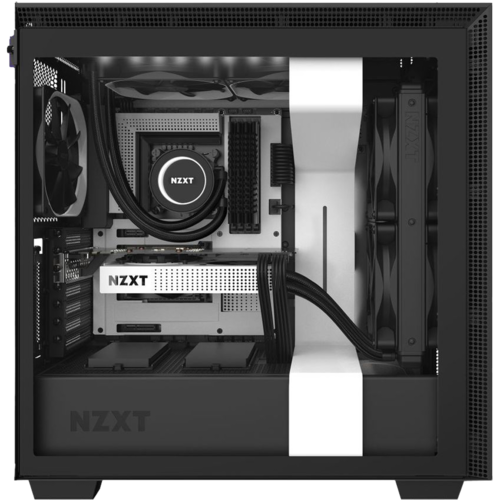 Корпус NZXT H710i ( CA-H710I-W1R ) White/Black