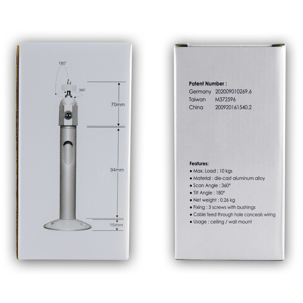 Настенно-потолочный кронштейн Smartec STB-C02