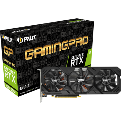 Видеокарта PCI-E Palit nVidia GeForce RTX 2080 Super GP 8G 8192Mb GDDR6 ( NE6208S019P2-180T ) Ret