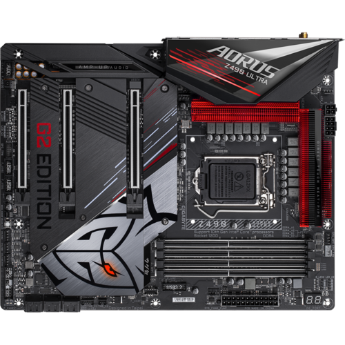 Материнская плата Gigabyte Z490 LGA1200 DDR4 ( Z490 AORUS Ultra G2 ) ATX, Ret