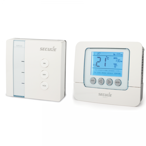 Термостат настенный с недельным расписанием и реле Secure