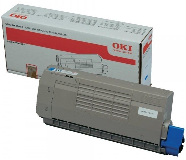 OKI 44318657 оригинальный лазерный картридж ресурс печати - 6 000 страниц, белый
