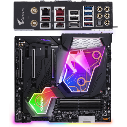 Материнская плата Gigabyte Z390 LGA1151v2 DDR4 ( Z390 AORUS Xtreme Waterforce ) ATX, Ret