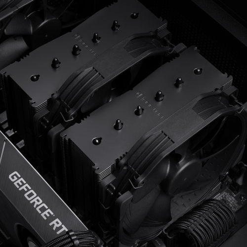 Устройство охлаждения(кулер) Noctua 1156/1155/1150/1151/2011/2011v3/AM2/AM2+/AM3/AM3+/FM1/FM2/FM2+ ( NH-D15-CH.BK  )