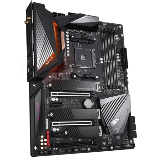 Материнская плата Gigabyte AMD X570 AM4 DDR4 ( X570 AORUS Ultra ) ATX, Ret