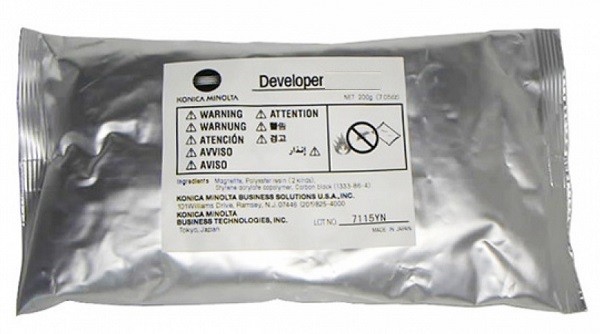 Konica Minolta DV-701 8971101 оригинальный тонер (девелопер) ресурс печати - 500 000 страниц, черный