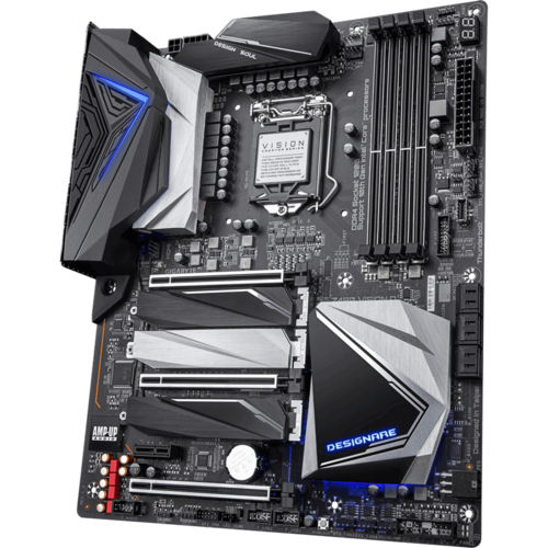 Материнская плата Gigabyte Z490 LGA1200 DDR4 ( Z490 Vision D ) ATX, Ret