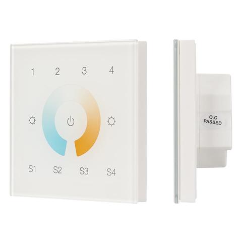 Встраиваемая сенсорная панель для управления двухцветными источниками света