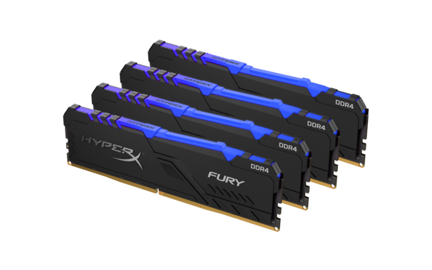 Модуль памяти DDR4 64Gb (4х16Gb) PC-25600 3200MHz Kingston ( HX432C16FB3AK4/64 )